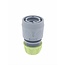 Benson Snelkoppeling met waterstop - Kunststof - 12-15 mm - Grijs/Groen