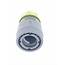 Benson Snelkoppeling met waterstop - Kunststof - 12-15 mm - Grijs/Groen