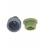 Benson Universele tuinslang adapter - Verloopstuk 1/2" en 3/4" - Duurzaam plastic - 3.5 cm diameter - 4.5 cm hoogte