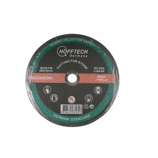 Hofftech Doorslijpschijf voor steen - Extra dun - 230 x 2.0 mm - Hoge snelheid - Lange levensduur