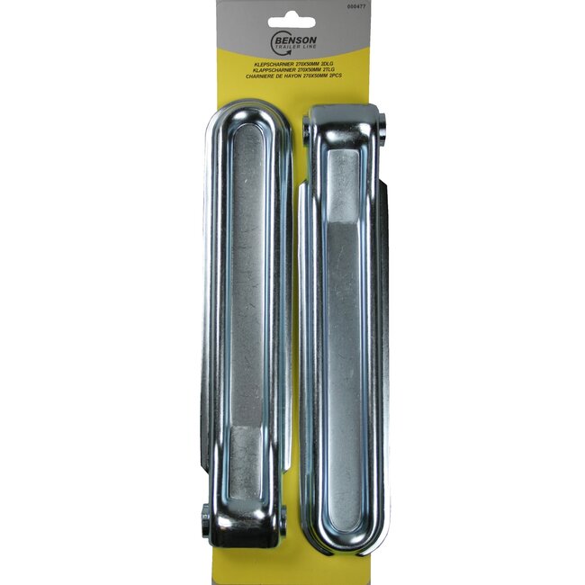 ProPlus Klepscharnier - gegalvaniseerd staal - 270 mm - 2 stuks
