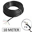 Benson Aanhangwagen kabel - 7-polig - 10 meter - 0.75 mm² - zwart - PVC materiaal