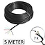 Benson 7-polige aanhangwagenkabel - 5 meter - PVC - 12V