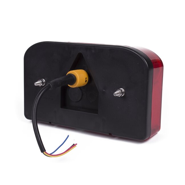 Benson Caravan achterlicht links - rood - inclusief kabel en lampjes - 220 × 140 mm