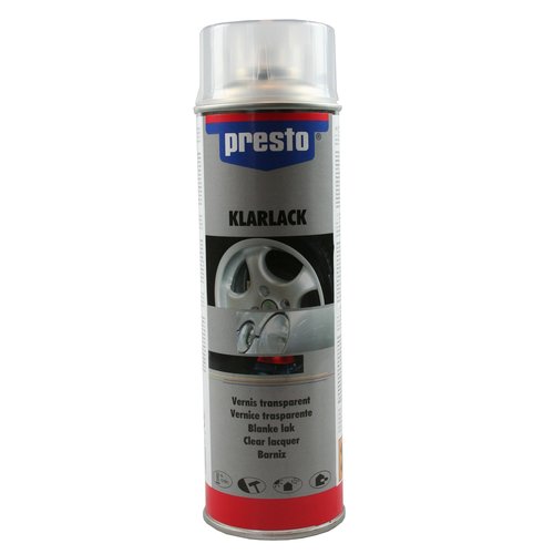 Presto Verf Spuitbus - Blanke Lak - Glans - 500 ml Presto Verf Spuitbus - Blanke Lak - Glans - 500 ml