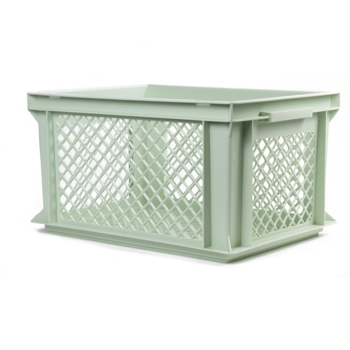 Lastpak Fietskrat Kunststof Groen - L40 x B30 x H22 cm Lastpak Fietskrat Kunststof Groen - L40 x B30 x H22 cm