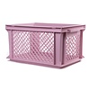 Lastpak Fietskrat Kunststof Roze - L40 x B30 x H22 cm Lastpak Fietskrat Kunststof Roze - L40 x B30 x H22 cm