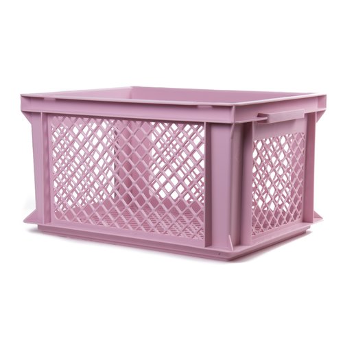 Lastpak Fietskrat Kunststof Roze - L40 x B30 x H22 cm Lastpak Fietskrat Kunststof Roze - L40 x B30 x H22 cm