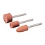 Silverline Slijpstenen set - 3 delig - Ø 9, 10 en 15 mm - Aluminiumoxide