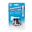 Silverline multitool boor- en freesset - sneldraaistaal - precisie - 3,17 mm - staalkleur - 4-delig - voor hout en zacht metaal