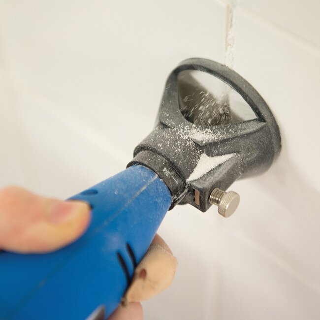 Silverline multitool boor- en freesset - sneldraaistaal - precisie - 3,17 mm - staalkleur - 4-delig - voor hout en zacht metaal