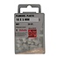 Deltafix Subtiele plankdragers - plastic - 10 x 5 mm - set van 24 stuks