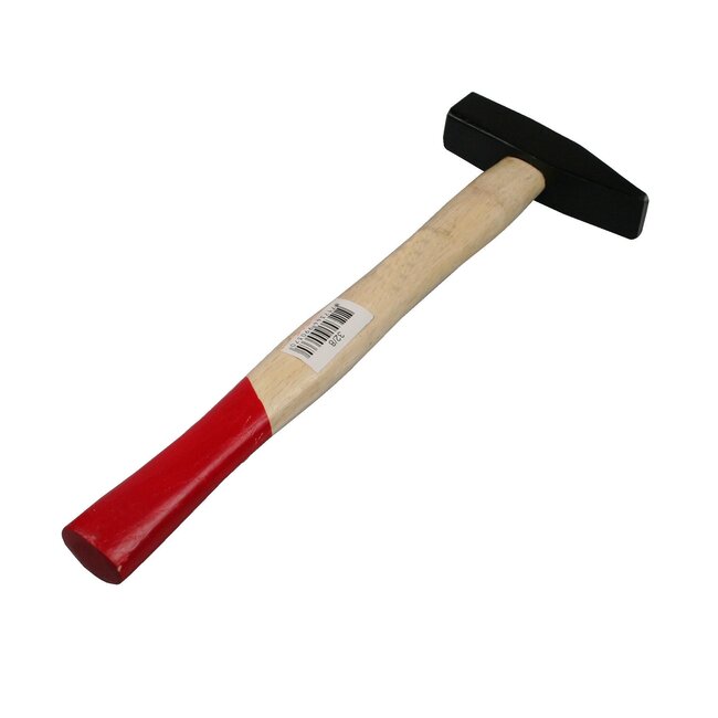 Benson Bankhamer - 400 gram - Glasvezel Steel - 27 cm - Platte Kop - Houten Steel