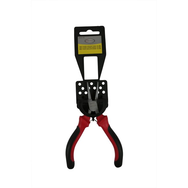 Hofftech Mini tang - ronde punten - 125 mm - ideaal voor hobbyklussen