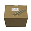 Deltafix Verzinkte spaanplaatschroeven - 5.0 x 60 mm - Pozidrive - 200 stuks - extra grip en snelle verwerking