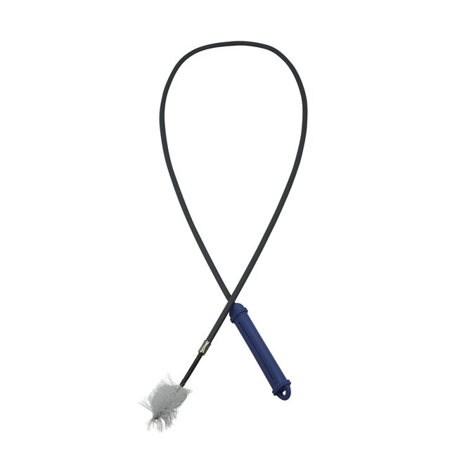 Benson Gootsteenontstopper - Zink-gecoat Veerstaal - Kurkentrekker Uiteinde - Sterk Plastic Handvat