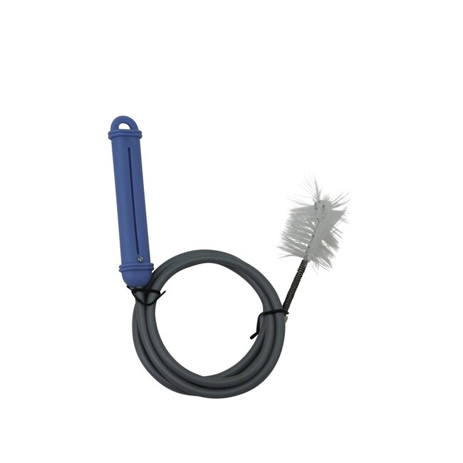 Benson Gootsteenontstopper - Zink-gecoat Veerstaal - Kurkentrekker Uiteinde - Sterk Plastic Handvat