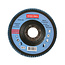Hofftech Lamellenschuurschijf - K60 - 13.300 o/min - 115 mm - Voor Staal en INOX