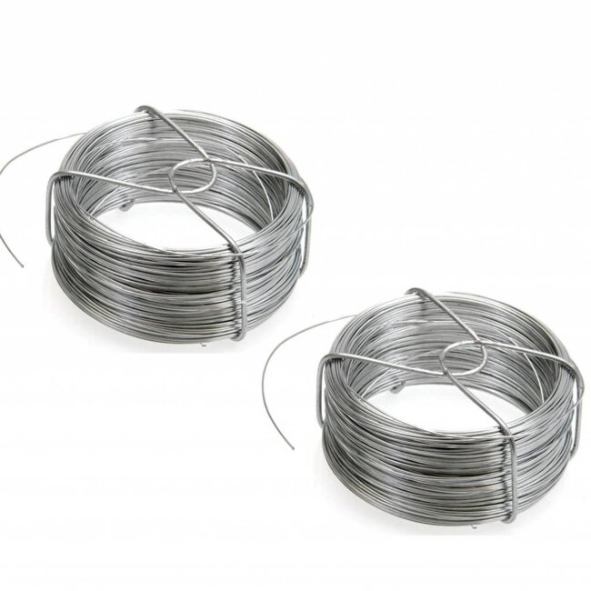 Benson IJzerdraad - 40 meter - 0.5 mm dik - 2 stuks - Veelzijdig en Betrouwbaar