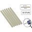 Benson Lijmpatronen voor lijmpistool - Ø 11 mm - 200 mm lang - 10 stuks - transparant