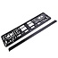 Utsch Kentekenplaathouder - Click - 52 x 11 cm - Hoogglans Zwart