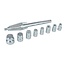 Silverline Koppeling Centreer Pen Set - 9 delig