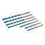 Silverline Multi-constructie boorbitset - Wolfraamcarbide punt - 7-delig - Diverse maten - Inclusief koffer