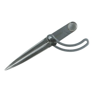 Silverline Steekpasser - snelverstelling - geharde punten - 195 mm bereik