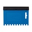 Silverline Combinatie lijmkam en droogblad - 125 x 95 mm - 6 mm tanden - Flexibel plastic en rubber