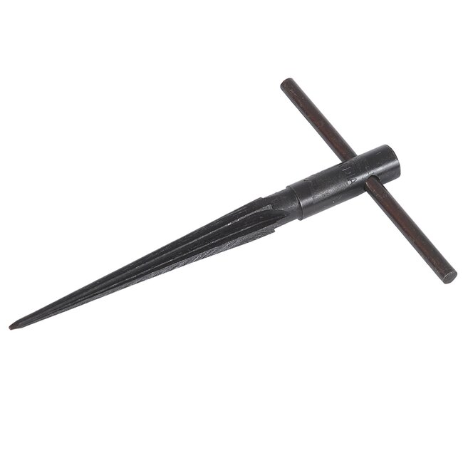 Silverline Propellor ruimer - gehard carbon staal - 3-12 mm - zes fluiten - afneembaar handvat