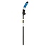 Silverline Telescopische takkenzaag - stalen driezijdig zaagblad 47 cm - telescoopsteel 150-250 cm - grijs - tuinonderhoud