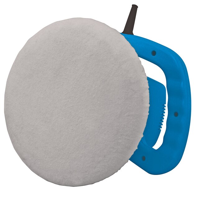 Silverline orbitale autopoetsmachine - met 2 polijstkussens van textiel en wol - schijfdiameter 240 mm - 110 watt - voor autolak