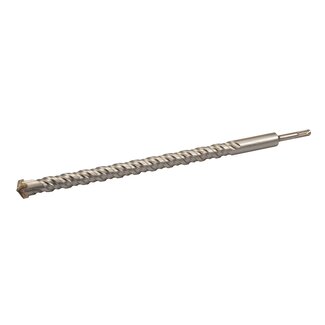 Silverline SDS Plus kruiskop boor - hardmetalen punt - Ø 28 x 460 mm - dubbele groef