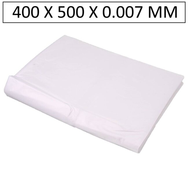 Benson Afdekfolie - 5 x 4 meter - Dikte 7 mu - Transparant - Beschermend - 20 m²