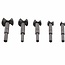 Hofftech Forstnerboor set - 5 delig - Voor strakke en splintervrije gaten - Inclusief opbergkoffer
