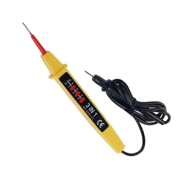 Benson Spanningzoeker - LED-indicator - 110-380 Volt - 90 cm kabel - Veilig en nauwkeurig