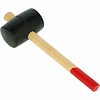 Hofftech Rubberen Hamer - Ø 90 mm - Steel 40 cm Hofftech Rubberen Hamer - Ø 90 mm - Steel 40 cm