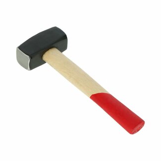 Benson Stevige moker - 1 kilo - essenhouten antislipsteel - gehard staal Benson Stevige moker - 1 kilo - essenhouten antislipsteel - gehard staal