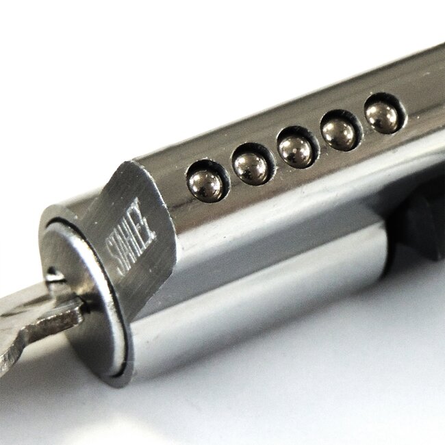 Stahlex Euro profielcilinder - 30/30 - Inclusief 3 sleutels - 60 mm - Messing vernikkeld