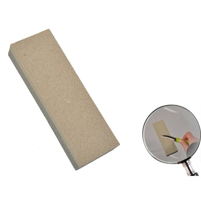 Benson Dubbelzijdige slijpsteen - grove en fijne korrel - 150 mm - aluminiumoxide