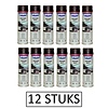 Presto Verf Spuitbus - Spuitlak - Lak Zwart Mat - 500 ml - 12 stuks Presto Verf Spuitbus - Spuitlak - Lak Zwart Mat - 500 ml - 12 stuks