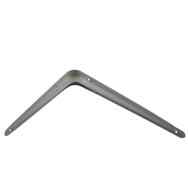 Benson Stalen plankdragers - wit gelakt - 15 x 20 cm - strak en modern ontwerp