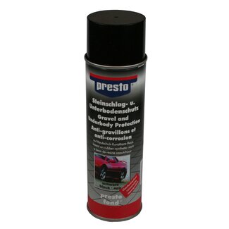 Presto Bodembescherming Anti Steenslag - Coating - Zwart - 500 ml