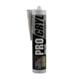 Merkloos Professionele acrylaatkit - wit - overschilderbaar - 280 ml