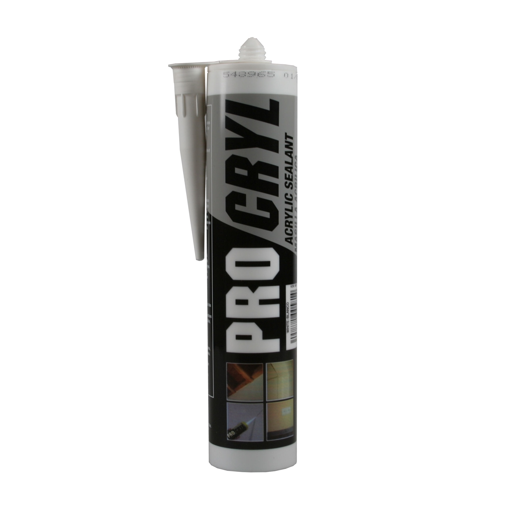 Hofftech Acrylaatkit - Acryl Kit - Wit 280 ml - Professional - Deze kit wordt compleet spuitmondje geleverd-