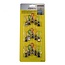 Benson Handdoekhouders - Klemlippen - 150 stuks - Kunststof en metaal - 5 cm
