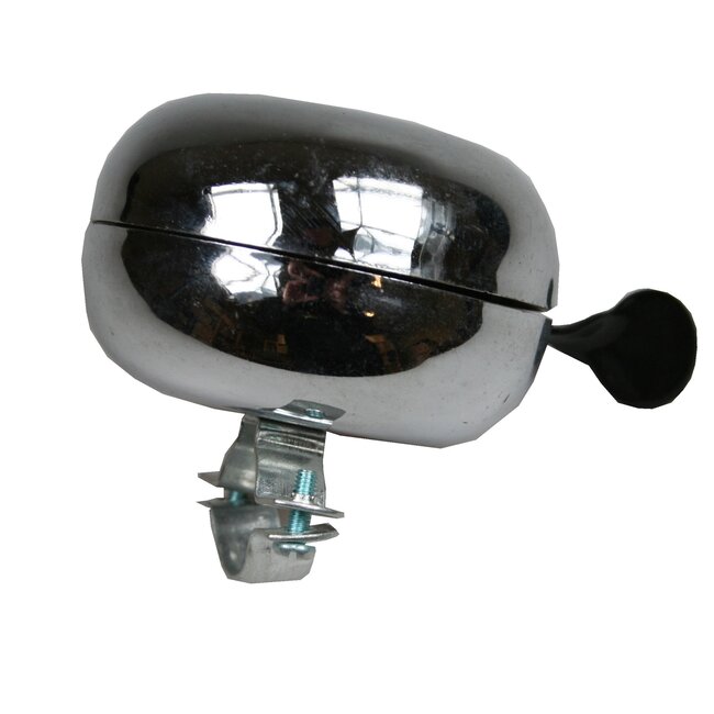 Benson Grote fietsbel - Ding Dong geluid - Chroom - 80 mm - Modern design