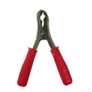Dragon-Tools Acculaadklem - Krokodilklem - 120 Ampère - Rood - Stevige Grip
