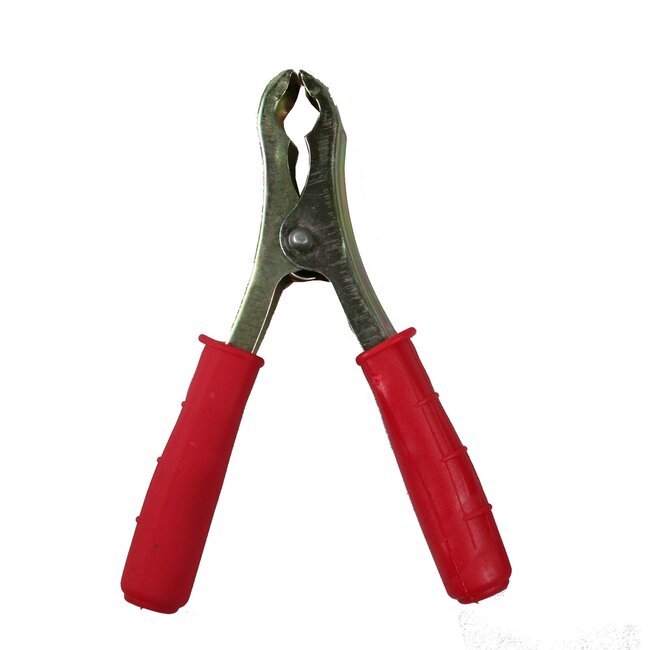 Dragon-Tools Acculaadklem - Krokodilklem - 120 Ampère - Rood - Stevige Grip