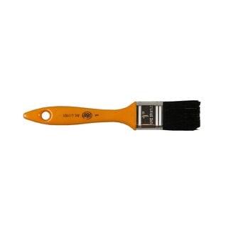 Benson Platte kwast - synthetische en natuurlijke haren - 25 mm - geel